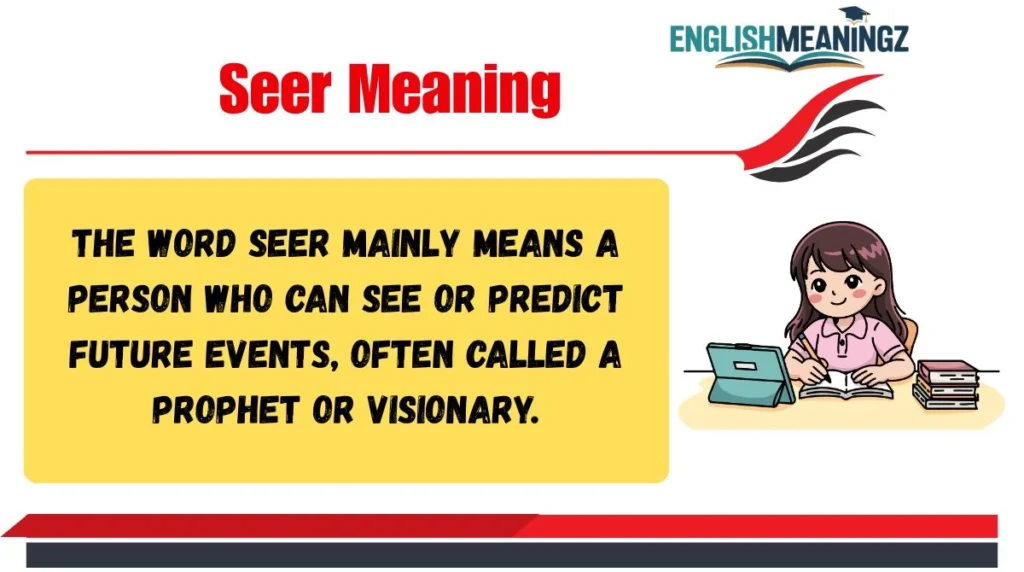 Seer Meaning