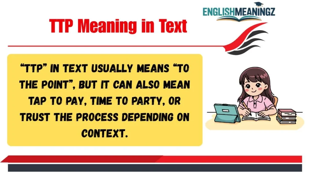 TTP Meaning in Text